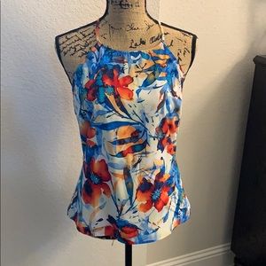 NWOT floral top